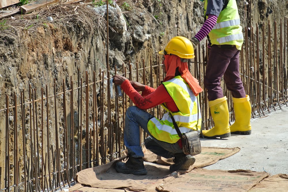 Construction Accident from Retaining Wall